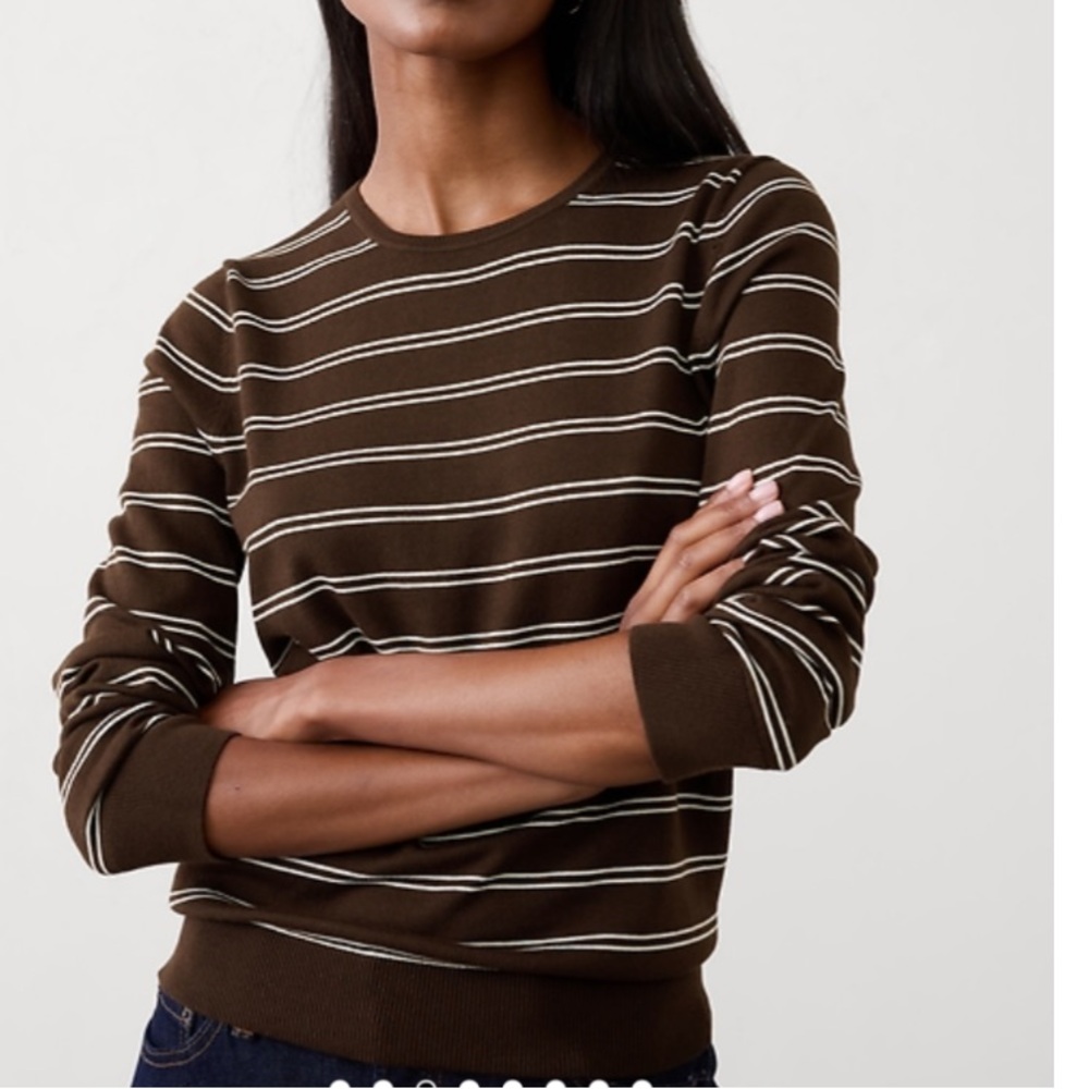 Banana Republic forever striped sweater